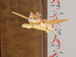 One of several "Flying Cats" in our house